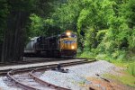 A Union Pacific EMD Leads an EB Freight